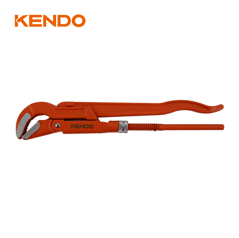 ประแจจับท่อจมูกงอ 45°