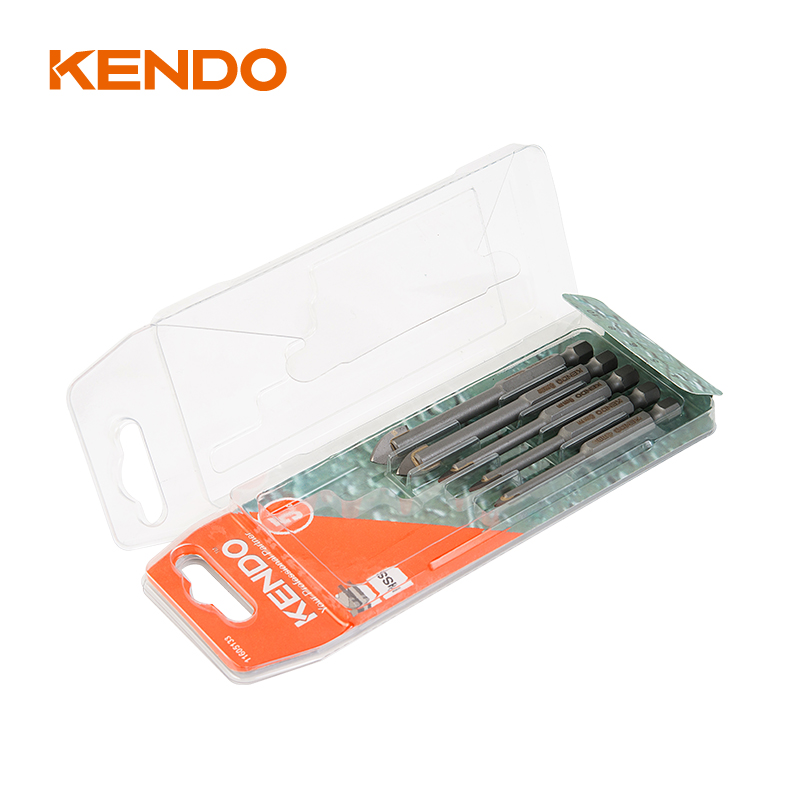 ชุดดอกสว่านเจาะกระจก 5 ชิ้น หกเหลี่ยม ก้านเปลี่ยนด่วน