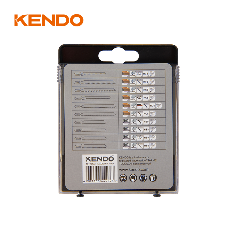 ชุดใบเลื่อยจิ๊กชนิด T-shank 10 ชิ้น