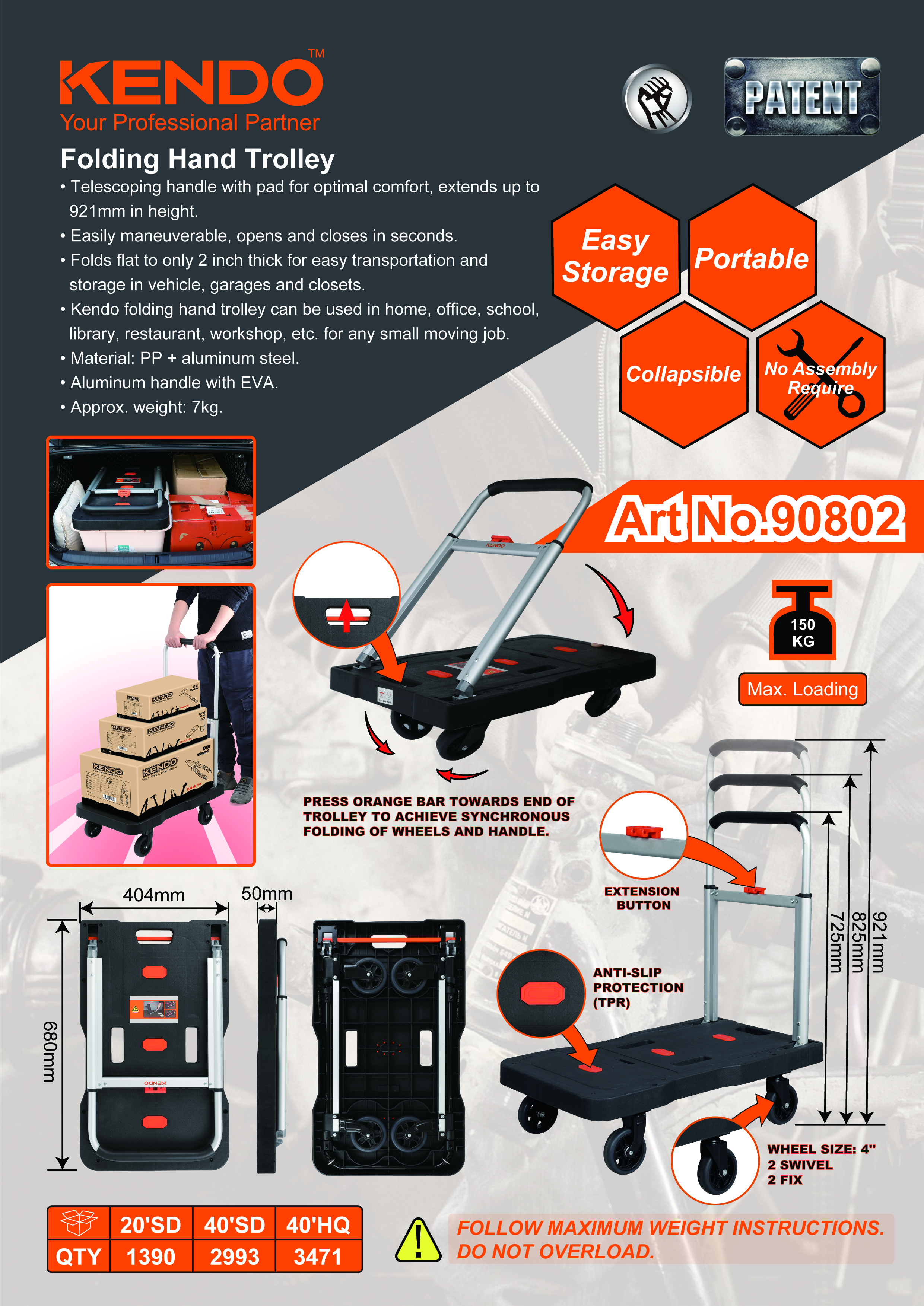 ทำไมต้องเลือกรถเข็นมือพับ?