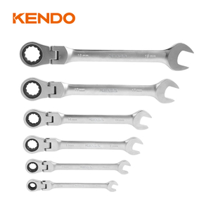 ชุด Spanner ชุดค่าผสม 6PC Flex Ratchet