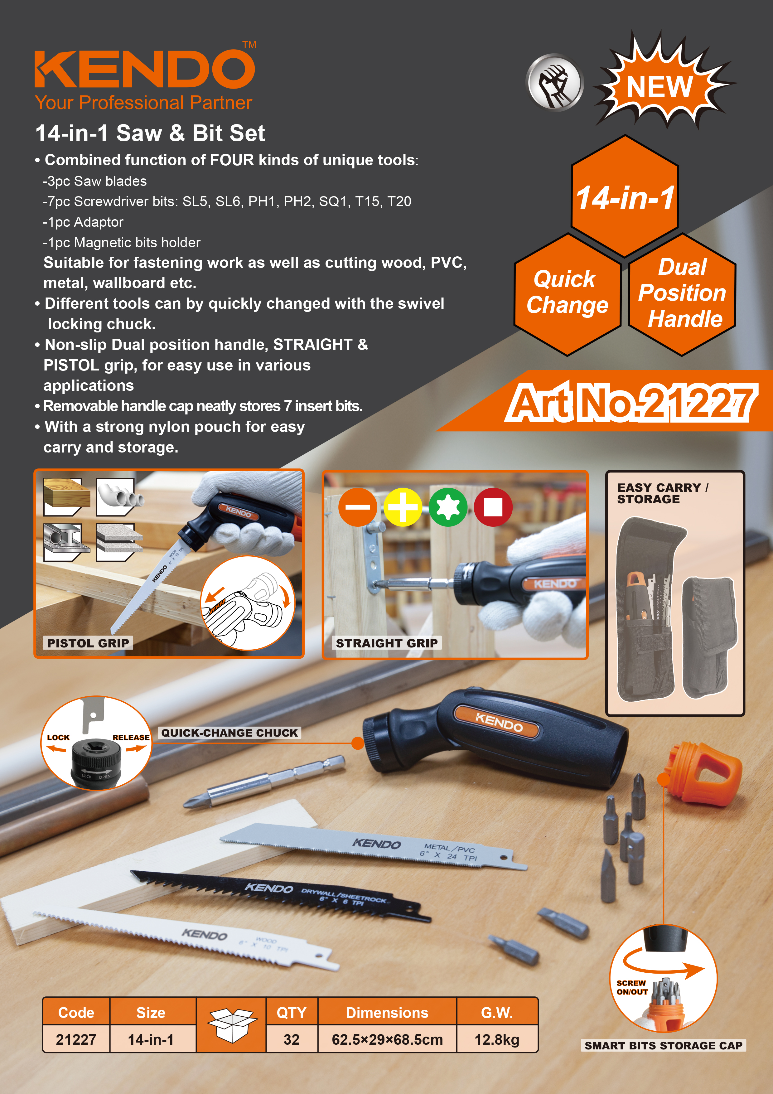 อะไรคือวัสดุหลักของ Saw Bits Set?