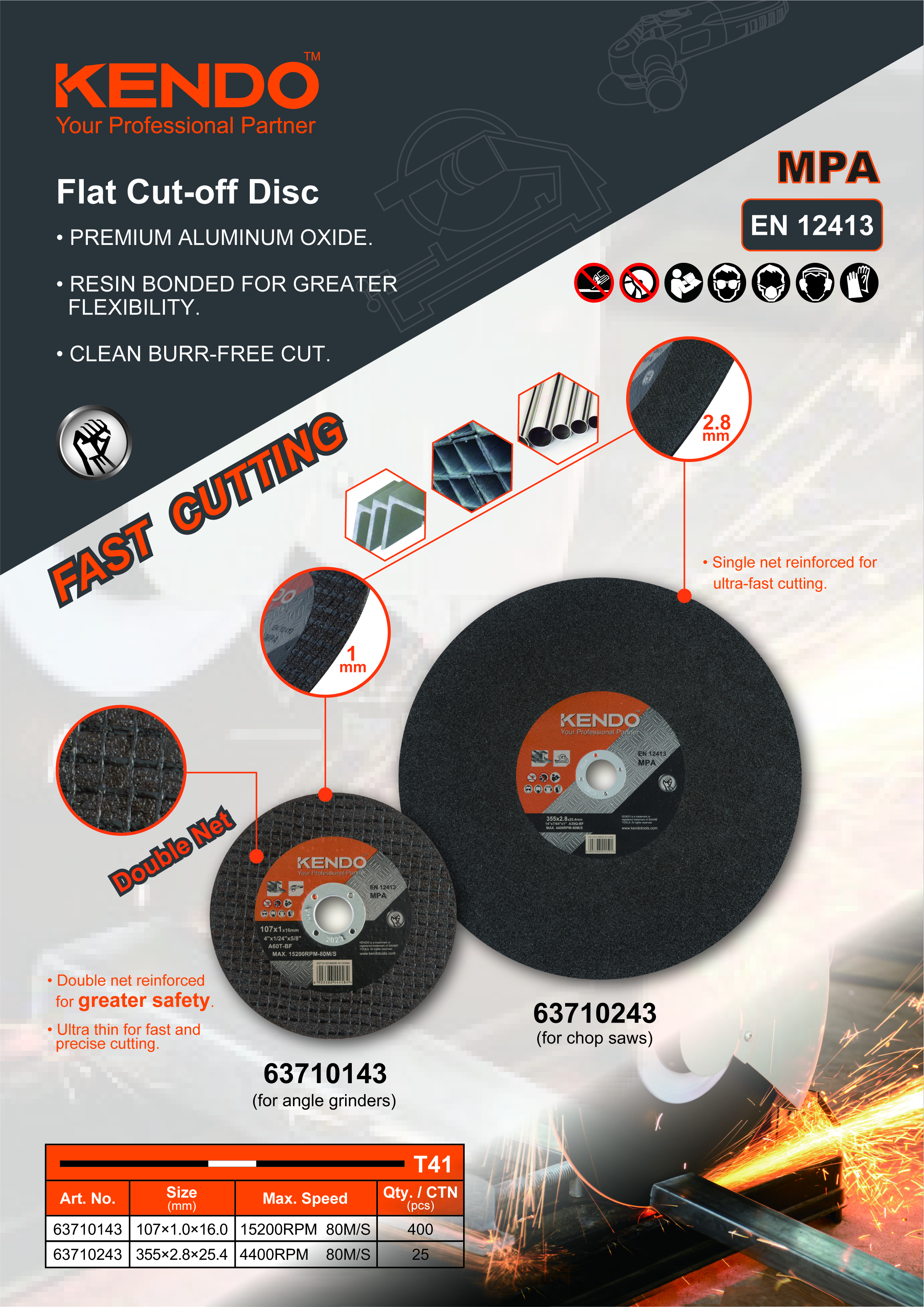 แผ่นตัดโลหะแบน